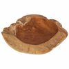 vidaXL Zdjela za voće JEPARA &Oslash; 50 cm Masivna tikovina Kružni