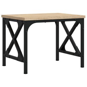 vidaXL Stalak za pisač boja hrasta 40 x 30 x 31 cm konstruirano drvo