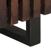 vidaXL Stolić za kavu smeđe-crni 80x51x40 cm od masivnog drva manga