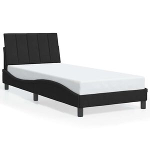 vidaXL Okvir za krevet bez madraca Hanko crni 80x200 cm bar&scaron;unasti