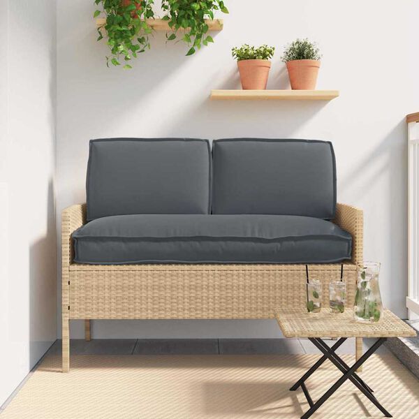 vidaXL Set jastučića za palete 3 pcs Antracit 120 x 50 x 12 cm