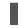 vidaXL Plisirana roleta crna 40x150 cm &scaron;irina tkanine 39,4 cm