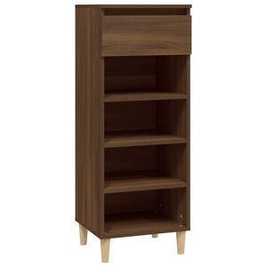 vidaXL Ormarić za cipele hrast smeđi 40x36x105 cm konstruirano drvo