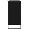 vidaXL Sideboard Crni hrast 101.5 x 35 x 70 cm Konstruirano drvo