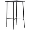 vidaXL Barski stol crni 60 x 60 x 111 cm MDF