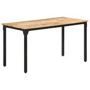 vidaXL Blagovaonski stol 140 x 70 x 76 cm od grubog drva manga