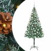 vidaXL Umjetno božićno drvce s stalakom Zelena 180 cm PVC i čelik
