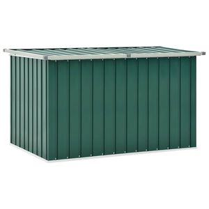 vidaXL Vrtna kutija za pohranu zelena 149 x 99 x 93 cm