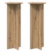 vidaXL Stalak za biljke 2 pcs Hrast artisan &Oslash;40 x 100 cm