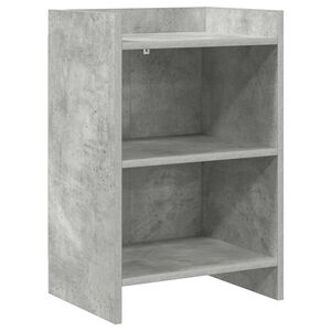vidaXL Noćni ormarići Betonska siva 40 x 30 x 60 cm Konstruirano drvo