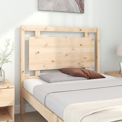 vidaXL Uzglavlje za krevet 105,5 x4 x 100 cm od masivne borovine