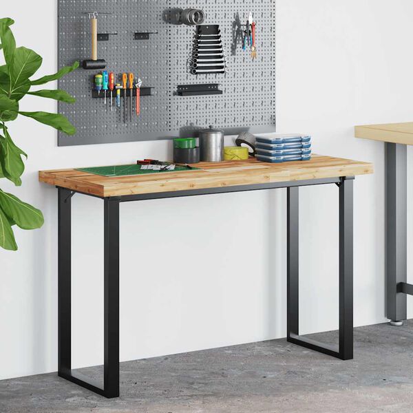 vidaXL Ploča za radni stol s uljnim premazom 120x60x4 cm drvo bagrema