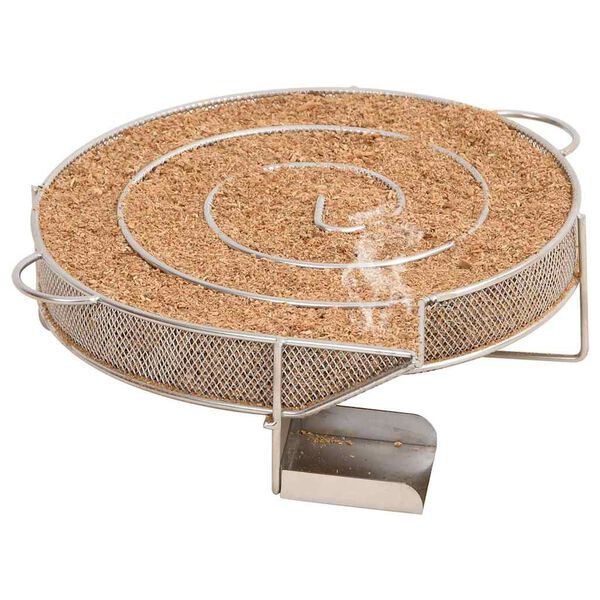 vidaXL Generator hladnog dima okrugli 19,5 cm od nehrđajućeg čelika