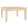 vidaXL Stolić za kavu 55x55x30 cm od masivne borovine