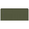 vidaXL Sadilica maslinastozelena 200x40x80 cm hladno valjani čelik