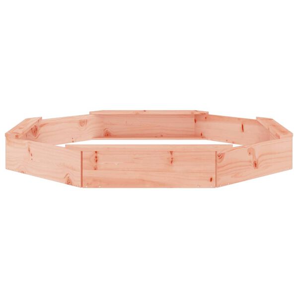 vidaXL Pje&scaron;čanik sa sjedalima osmerokutni od masivnog drva duglazije