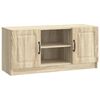 vidaXL TV ormar Hrast sonoma 102 x 34,5 x 47 cm Konstruirano drvo