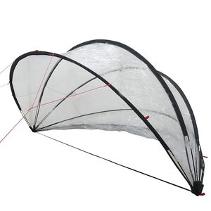 vidaXL Kupali&scaron;ni &scaron;ator 405 x 405 x 192 cm PVC *Transparent*an