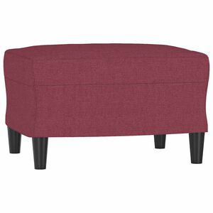 vidaXL Tabure crvena boja vina 60 x 50 x 41 cm od tkanine