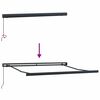 vidaXL Tenda na uvlačenje antracit 3 x 2,5 m od tkanine i aluminija