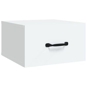 vidaXL Zidni noćni ormarić bijeli 35 x 35 x 20 cm