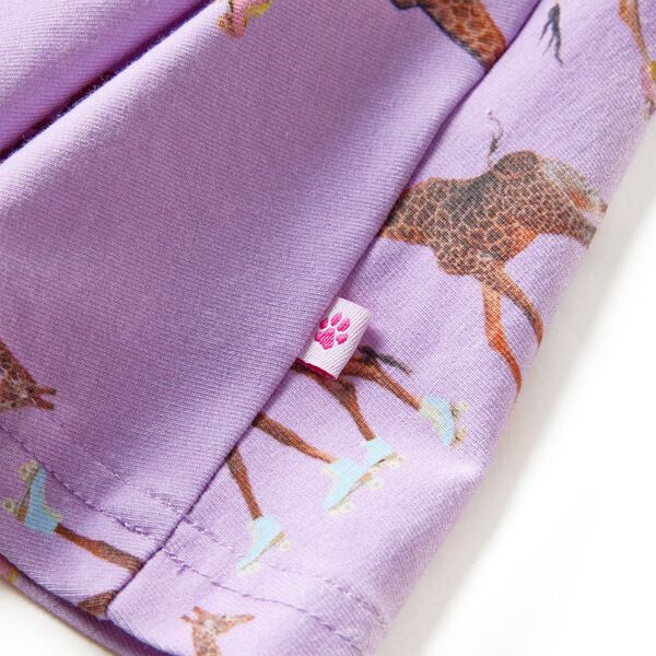 Dječja suknja ljubičasta 140