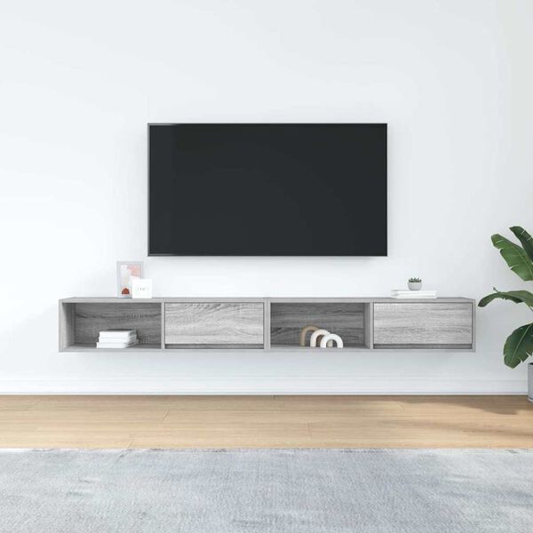 vidaXL TV ormarići 2 kom hrast sonoma 100x31x25,5 cm konstruirano drvo