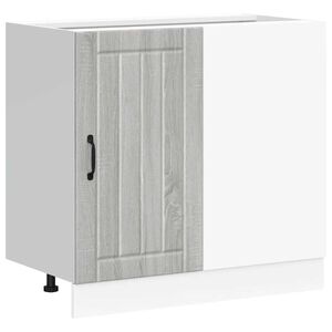 vidaXL Donji kuhinjski ormarić Lucca boja hrasta konstruirano drvo