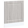 vidaXL Ploča za perilicu posuđa Porto 60x1,5x57 cm konstruirano drvo