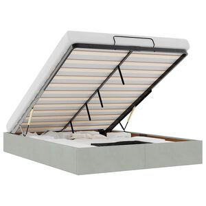 vidaXL Otomanski okvir kreveta bez madraca 140 x 190 cm bar&scaron;unasti