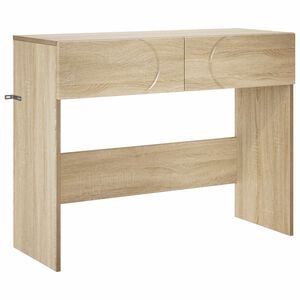 vidaXL Konzolni stol Hrast sonoma 96,5 x 38 x 75 cm Konstruirano drvo