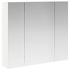vidaXL Kupaonski ormar s ogledalom Bijelo 80 x 14.5 x 70 cm