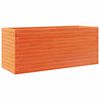 vidaXL Vrtna sadilica vo&scaron;tano smeđa 110x40x45,5 cm masivna borovina