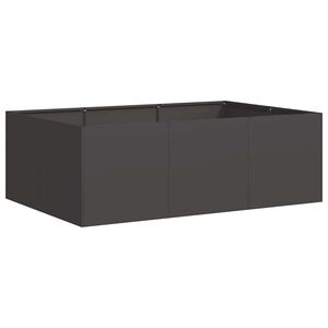 vidaXL Sadilica crna 120x80x40 cm od čelika
