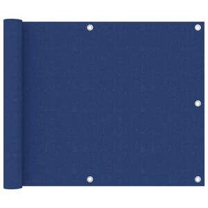 vidaXL Balkonski zastor plavi 75 x 300 cm od tkanine Oxford