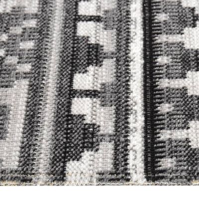vidaXL Vanjski tepih ravno tkanje 80 x 150 cm tamnosivi