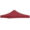 vidaXL Krov za &scaron;ator za zabave 3 x 3 m bordo 270 g/m&sup2;
