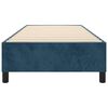 vidaXL Okvir za krevet s oprugom tamnoplavi 80x200 cm bar&scaron;unasti