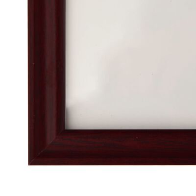 vidaXL Okviri za fotografije 3 kom za stol tamnocrveni 18 x 24 cm