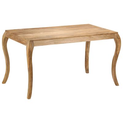 vidaXL Blagovaonski stol od masivnog drva manga 135 x 75 x 76 cm