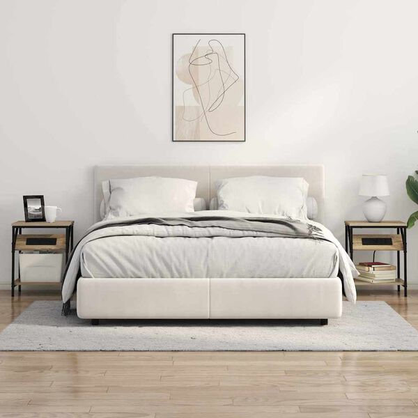 vidaXL Noćni ormar Sonoma hrast 38 x 30 x 48 cm Konstruirano drvo