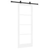 vidaXL Klizna vrata ORKDAL Bijelo 83 x 211 cm