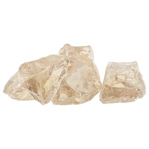 vidaXL Vrtne kamenčiće Zlatno 12 cm Stakl