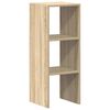 vidaXL Regal za knjige složive 30x30x80 cm konstruiranog drvo
