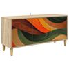 vidaXL TV ormar BONN 102 x 33 x 50 cm Sonoma Konstruirano drvo