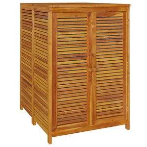 vidaXL Vrtna kutija za pohranu 70x87x104 cm od masivnog drva bagrema