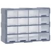 vidaXL Organizator sa 16 srednjih ladica 52 x 16 x 37 cm