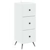 vidaXL Ormar s ladicama Bijela 33 x 34,5 x 90 cm Konstruirano drvo