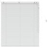 vidaXL Venecijanska roleta Bijela 100 x 130 cm 35 mm