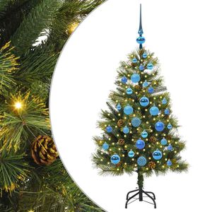 vidaXL Umjetno Drvo za Božić s &Scaron;i&scaron;arkama Zelena 120 cm